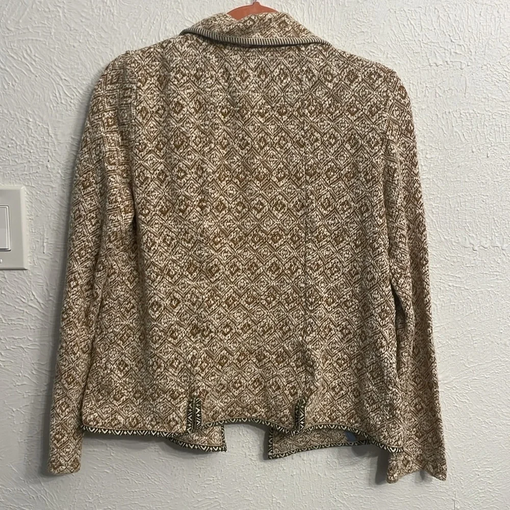 ANTHROPOLOGIE SATURDAY SUNDAY Paracas Knit Blazer Size M